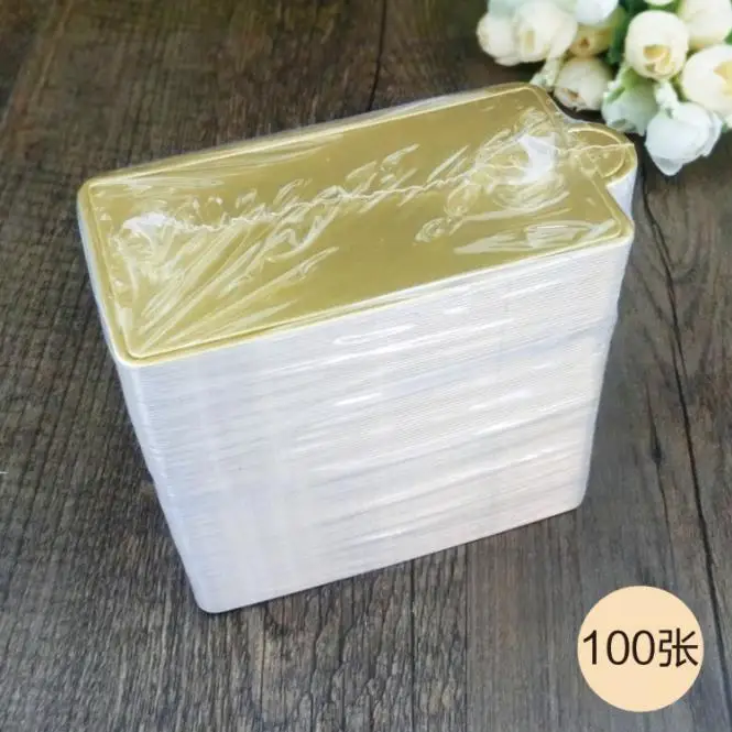 100 шт прочные бумажные лотки для выпечки муссов, креативные золотые кронштейны для торта, практичные круглые квадратные формы для выпечки, картонные доски для торта