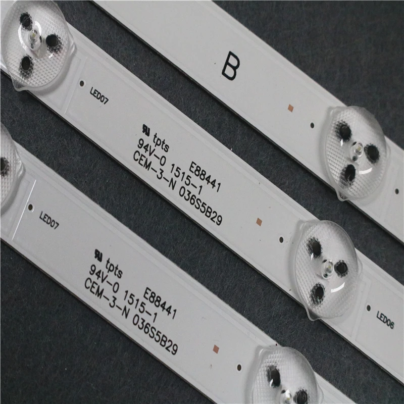 

6pcs x LED Backlight Strip for SONY 32 TV for SAM SUNG2014 SONY DIRECT FIJL 32V A3228 8LEDs REV1.2_140404 8 LEDs 612mm