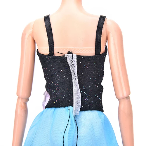 2017 новейшее Кукольное платье красивая одежда ручной работы для вечеринок модное