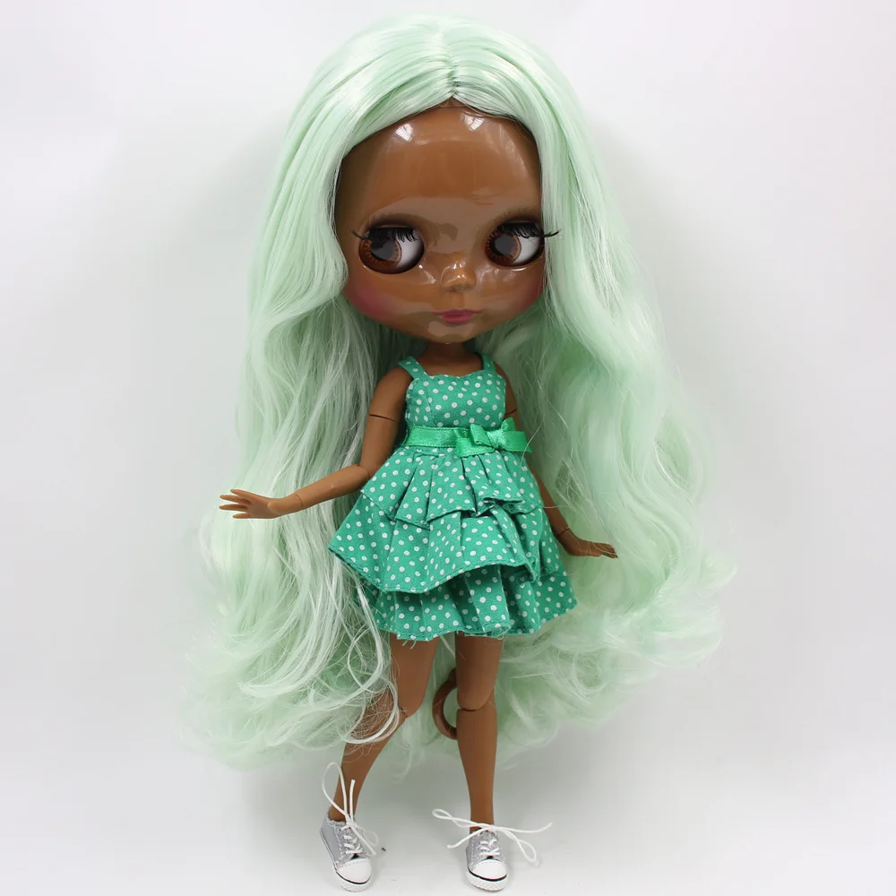 Кукла на заказ ICY DBS Blyth No. 280BL4278 с зелеными мятными волосами 1/6 bjd ob24 аниме