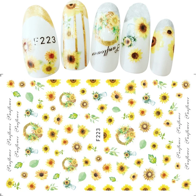 1 лист наклейки для маникюра | Красота и здоровье