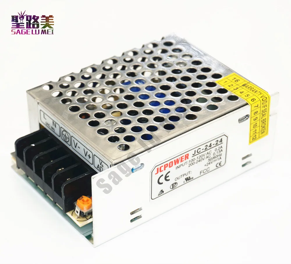 1A 24 Вт AC110V 220V к DC24V Регулируемый выключатель питания драйвер Электронный