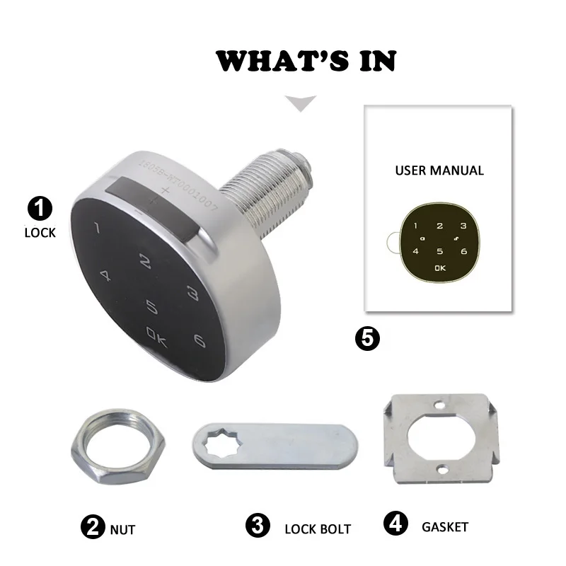 Кодовый замок для шкафа сенсорная клавиша кодовый дома и офиса мебель стола