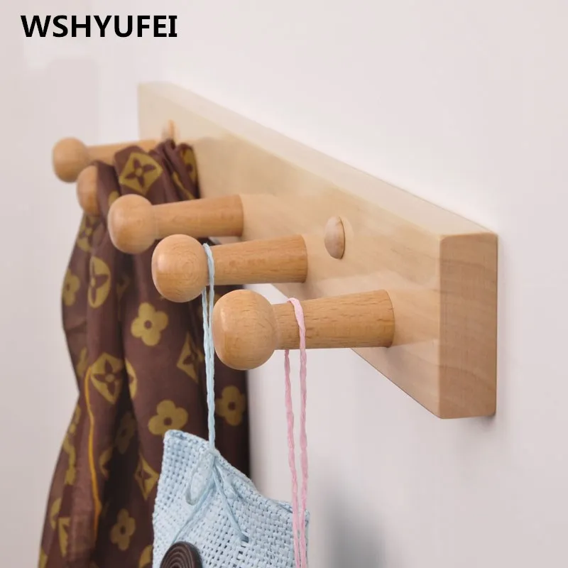 Современная Простая вешалка 2 цветов крючок для изготовления натуральной