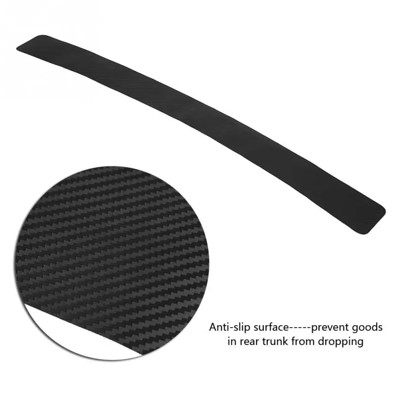 Прочный Автомобильный задний бампер наклейка на багажник защитная пластина