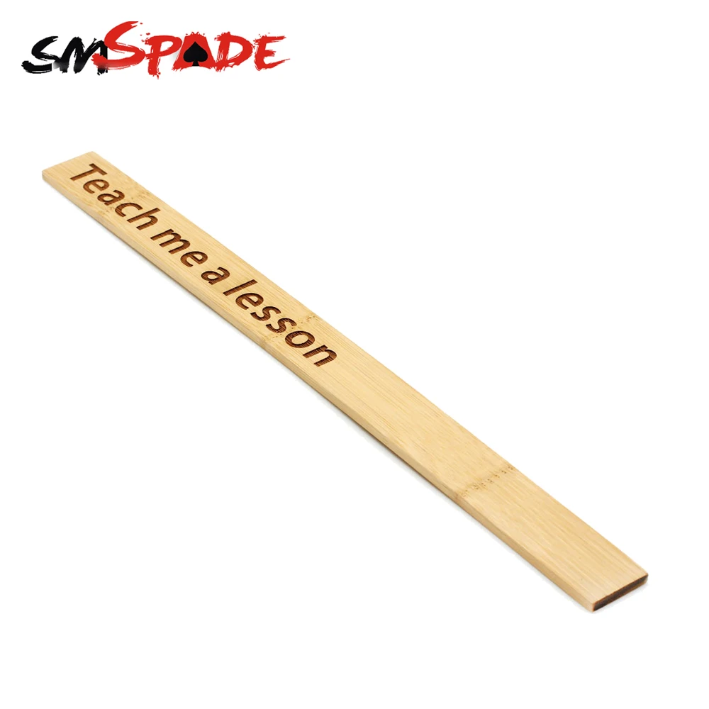 Длинное бамбуковое весло SMSPADE 40 см длинное квадратное для бондажа секс парные