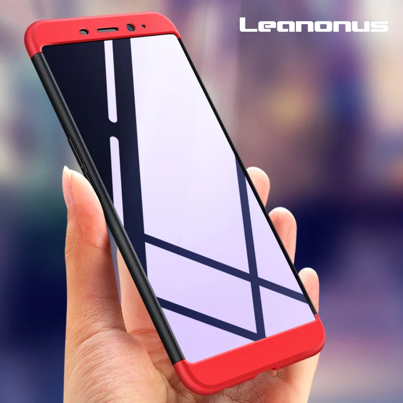 3 in1 Hybrid PC Back Cover For MEIZU S6 M6s Removable 360 Full Protection Plastic Hard Case for Meizu M6S Coques Fundas |