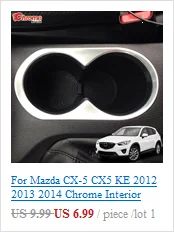 Для Mazda CX-5 CX5 KE 2012 2013 хромированная головка переключения передач накладка ручка управления крышка Украшение автомобиля Стайлинг