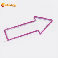chi buy led custom neon sign arrow route wedding party shop wall arrow neon light signs