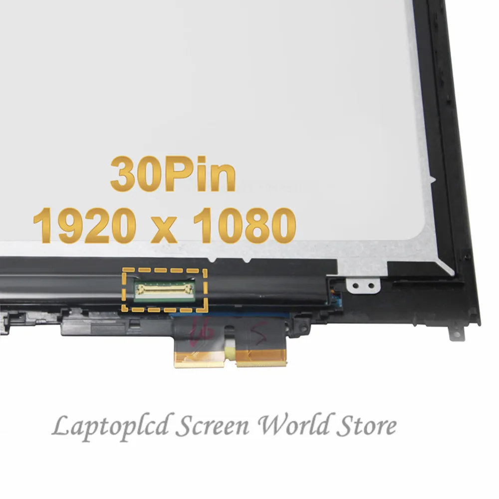FTD lcd 1" 1080 P светодиодный сенсорный ЖК-экран дигитайзер с рамкой ips дисплей для lenovo 510-14ISK 80S7 510-14IKB 80VB 510-14AST 80S9