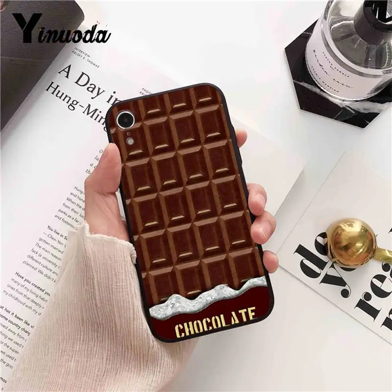 Yinuoda alenka бар с изображением шоколада wonka Жесткий Чехол Для Телефона iPhone 6S 6plus 7 7plus 8