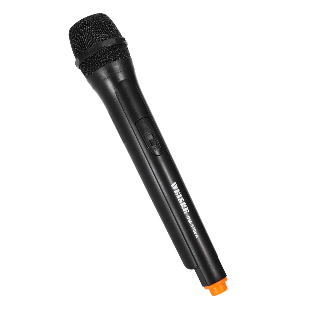 Weisre DM 3308A Профессиональный УКВ Беспроводной ручной микрофон двухканальный
