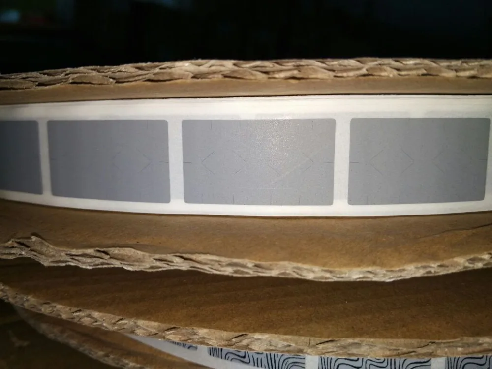 1000 шт 18x32 мм Серебряный клей царапины стикер DIY Ручная работа поцарапанная полоса