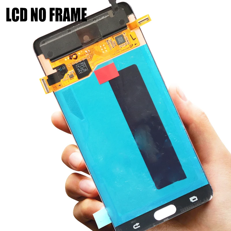 Оригинальный 5 7 ''AMOLED LCD с рамкой для SAMSUNG GALAXY Note7 Note FE N930 N930F дисплей кодирующий