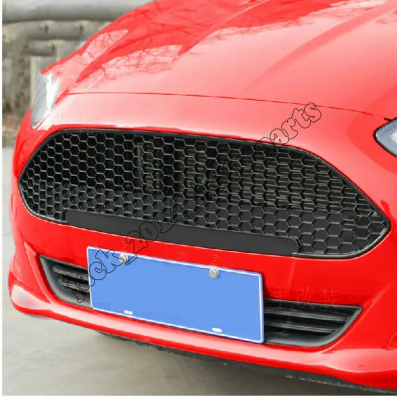 Передняя решетка для Ford Fiesta 2014 2015 2016 черная 1 шт./компл. | Автомобили и мотоциклы