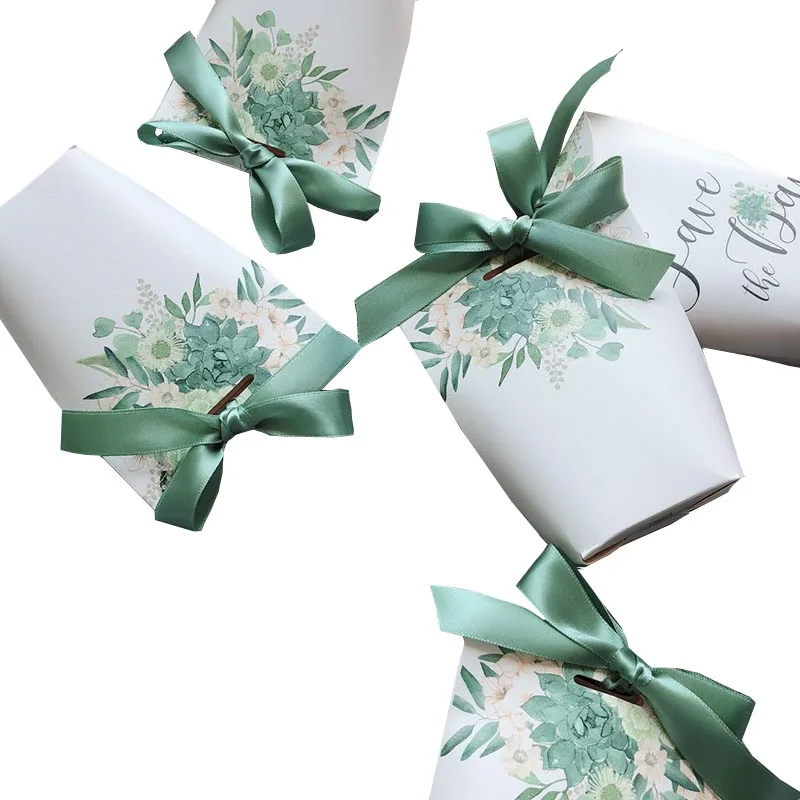 2 штуки упак. Фэнтези лес серии Фламинго Роза кошка упаковка бумажные коробки