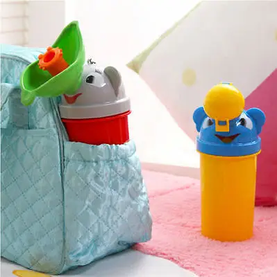 

Portable Convenient Travel Cute Baby Urinal Kids Potty Girl Boy Car Toilet Vehicular Urinal Children Traveling Urination