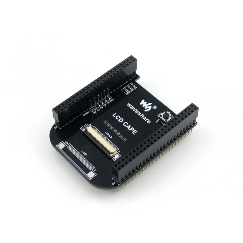 Макетная плата BeagleBone Black Rev C 512 Мб DDR3 4 ГБ 8 бит eMMC 1 ГГц ARM с ЖК-экраном 3 дюйма