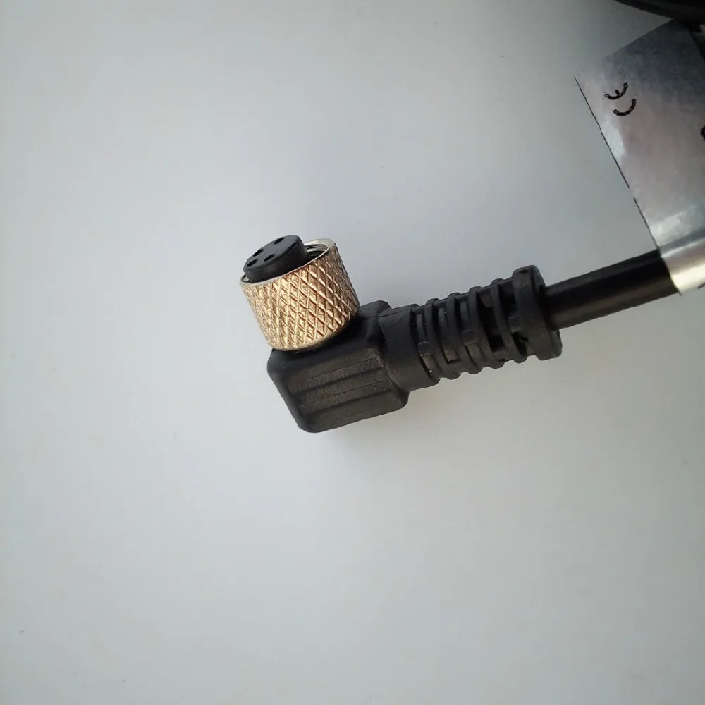 Бесплатная доставка женский черный цвет Φ прямой тип 5 м длина кабеля 4 контакта