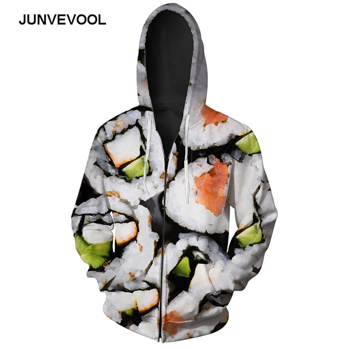 3D еда толстовки для мужчин фитнес костюмы молния мужской спортивной Осень Зима