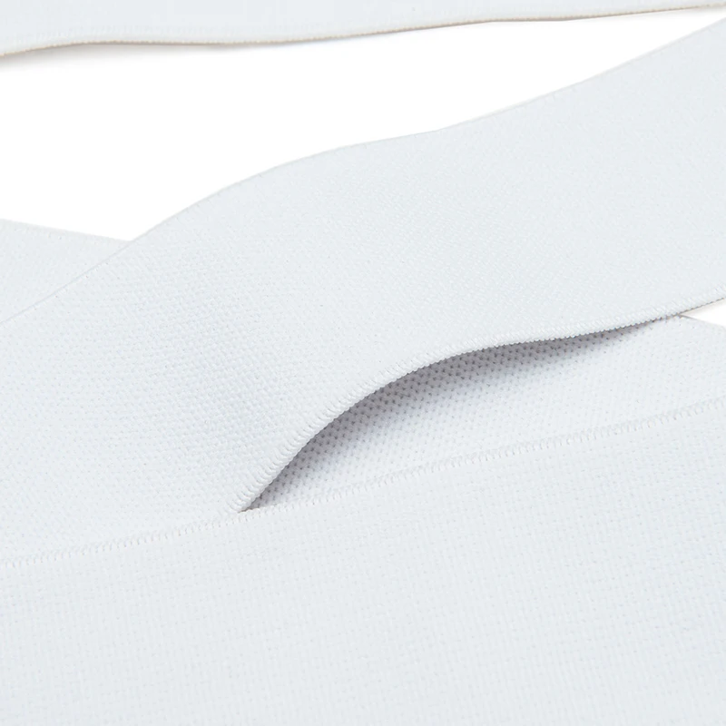 Мужские обтягивающие подтяжки Sansha белые/черные бриджи для тренировок в