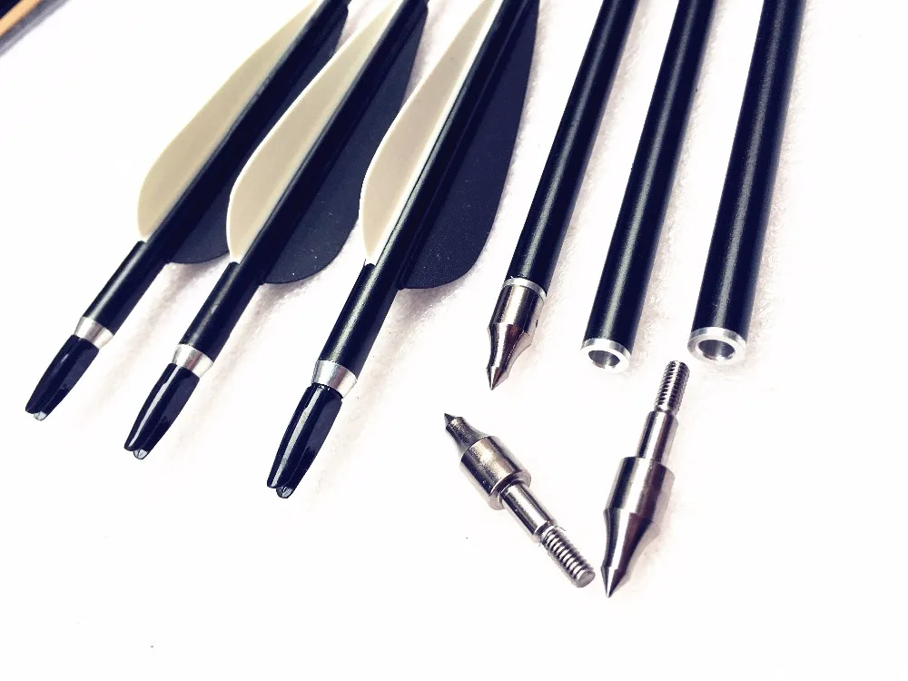 Алюминиевые стрелы для охоты 6 шт. | Спорт и развлечения