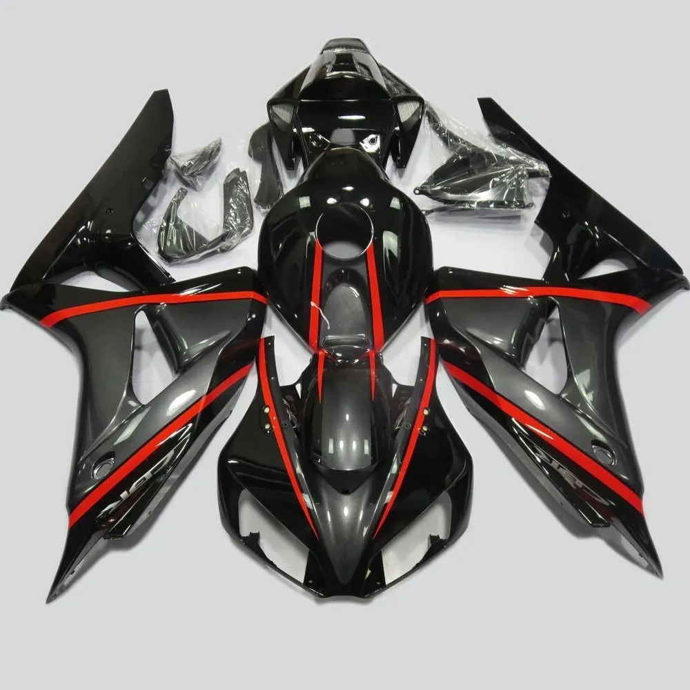 CBR1000RR 06 07 Кузов обтекатель комплект для Honda CBR 1000 RR 1000RR CBR1000 RR 2006 2007 мотоцикл инъекции Обтекатели клобук черный
