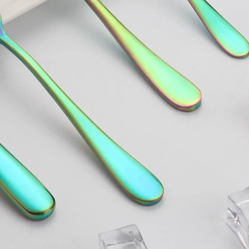 Нож для стейка в западном стиле полный набор столовая ложка вилка салата кофе