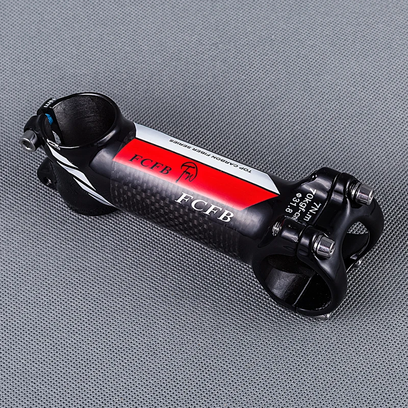 Красные глянцевые горные велосипеды FCFB из углеродного волокна 3k