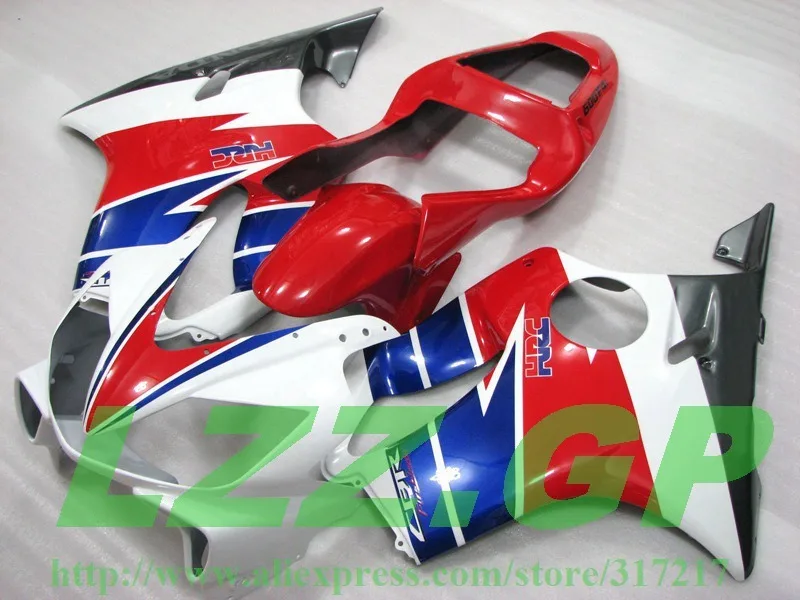 

Injection mold Fairing kits for Honda CBR600 F4i 2001 2002 2003 CBR600 01 02 03 CBR600 F4i 01 02 03 F4i #1676X yellow blue white