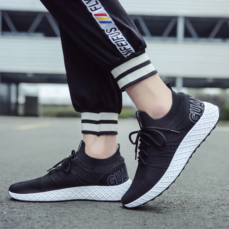 Модные кроссовки мужская повседневная обувь мягкая износостойкая Мужская