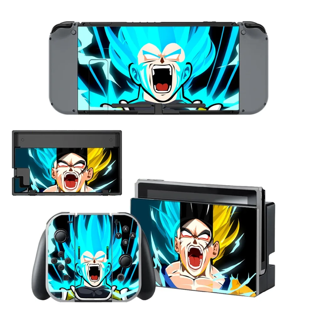 Dragon Ball Супер Z Кожа Наклейка vinilo для NintendoSwitch наклейка s скины для Nintend Switch NS консоль и контроллеры Joy-Con