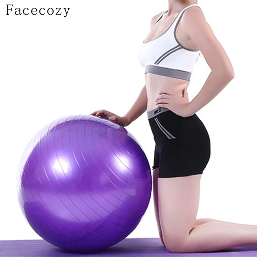 Профессиональные мячи для йоги Facecozy 65 см баланс Пилатес фитнеса упражнений