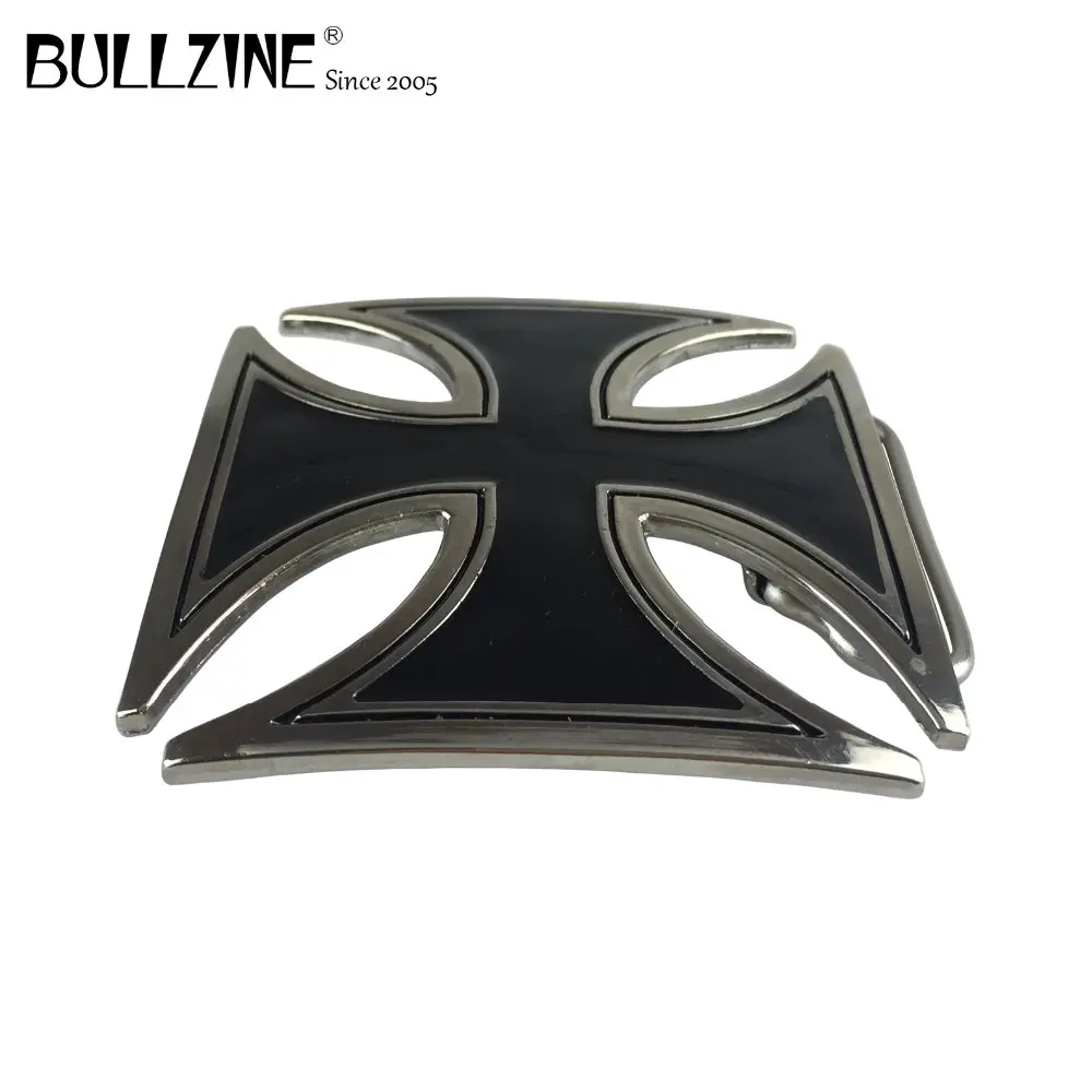 Bullzine оптовая продажа черный эмалированный измельчитель крест western джинсов в