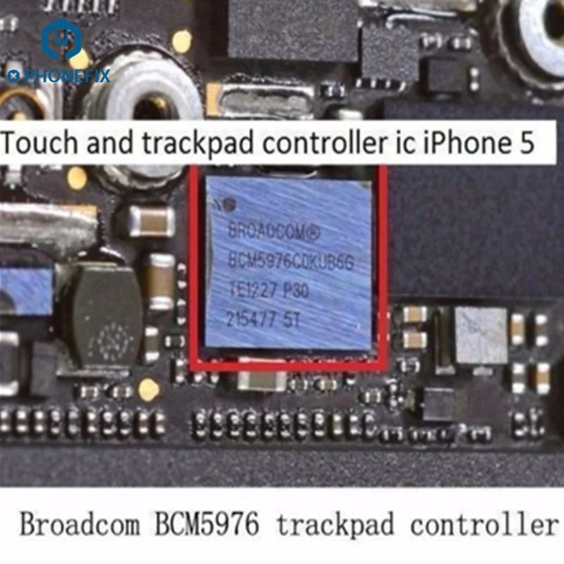 PHONEFIX 5 шт. сенсорный экран чип управления IC U2402 U2401 для iPhone 5S 6 6P логическая плата