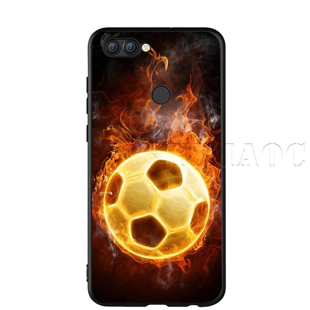 3 Силиконовый чехол YIMAOC Fire football для huawei mate 10 P8 P9 P10 P20 Lite Pro P Y7 Y9 Smart Mini - Цвет: 3