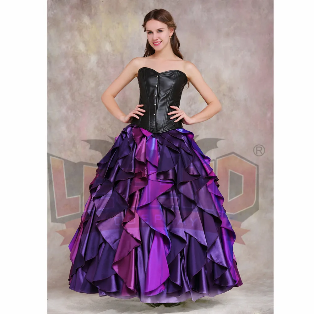 Русалочка морская ведьма платье Урсулы костюм для взрослых женщин маскарадный