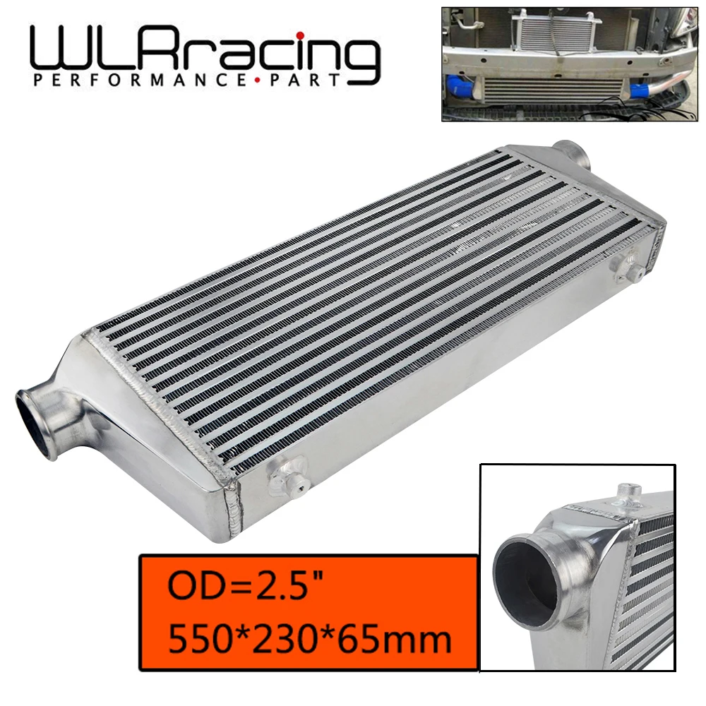 

WLR RACING - 550*230*65mm Universal Turbo Intercooler bar&plate OD 2.5" Front Mount intercooler WLR-IN813-25