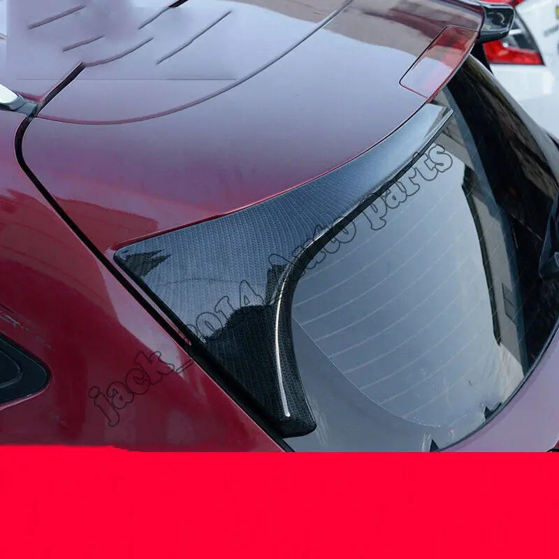 Для Honda hr-v хэтчбек углеродного волокна задний боковой спойлер багажника
