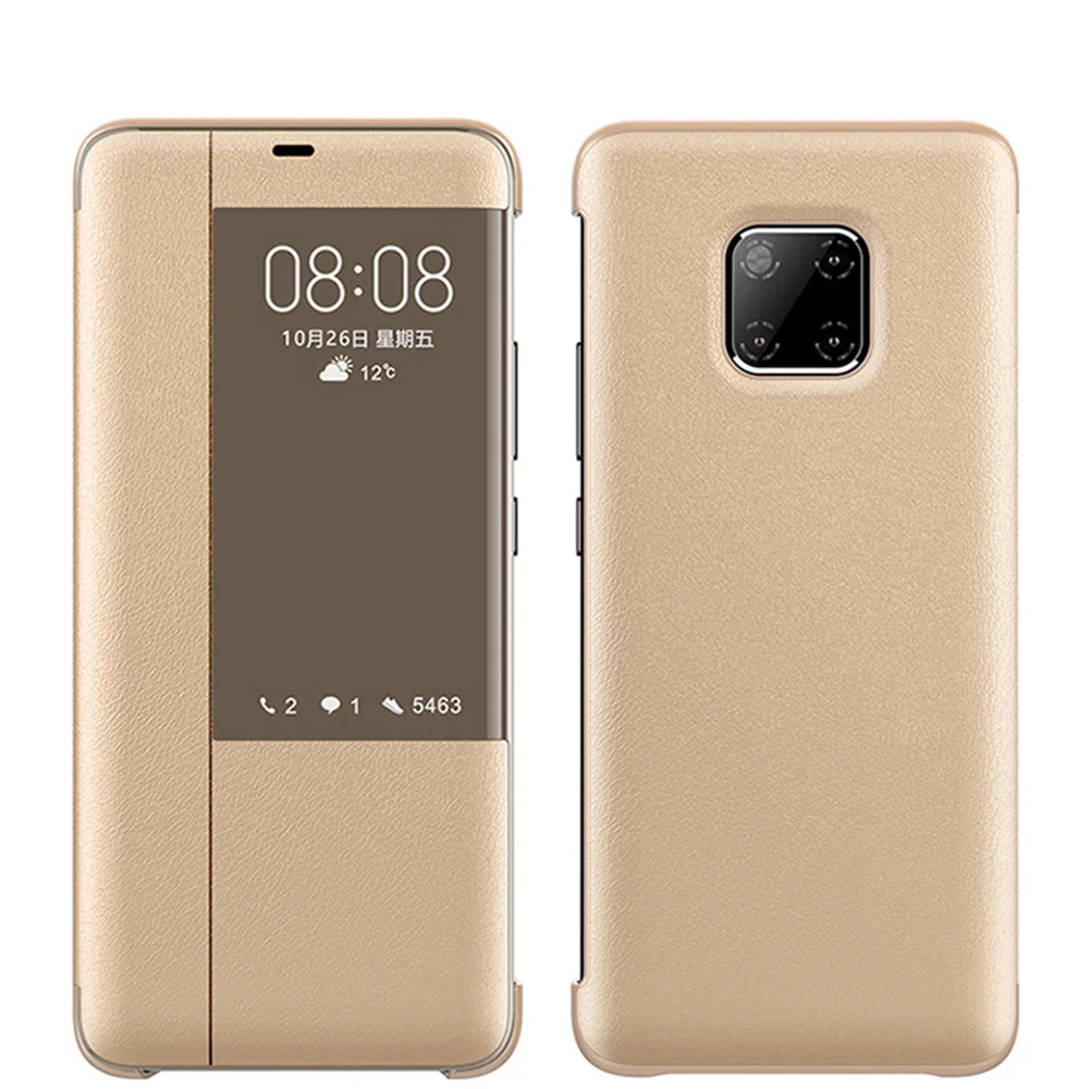 Оригинальный 100% Официальный умный защитный чехол для HUAWEI mate 20 pro Чехол С