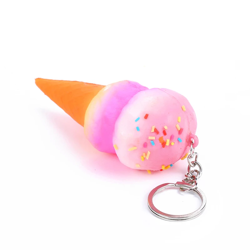 SIDANQING медленно растет мороженое конус icecream Сжимаемый пакет PU Мягкий снятие