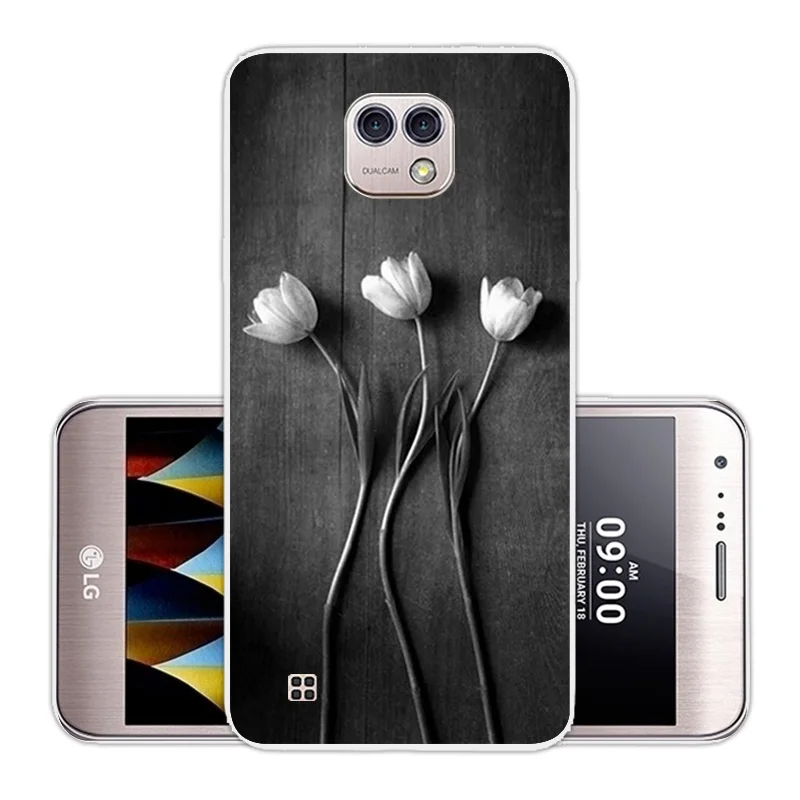 Cases for LG X Cam K580 K580Y Xcam K580DS 5.2 Inch CuteCat Case Soft Silicone Clear TPU Covers Skin Lg |