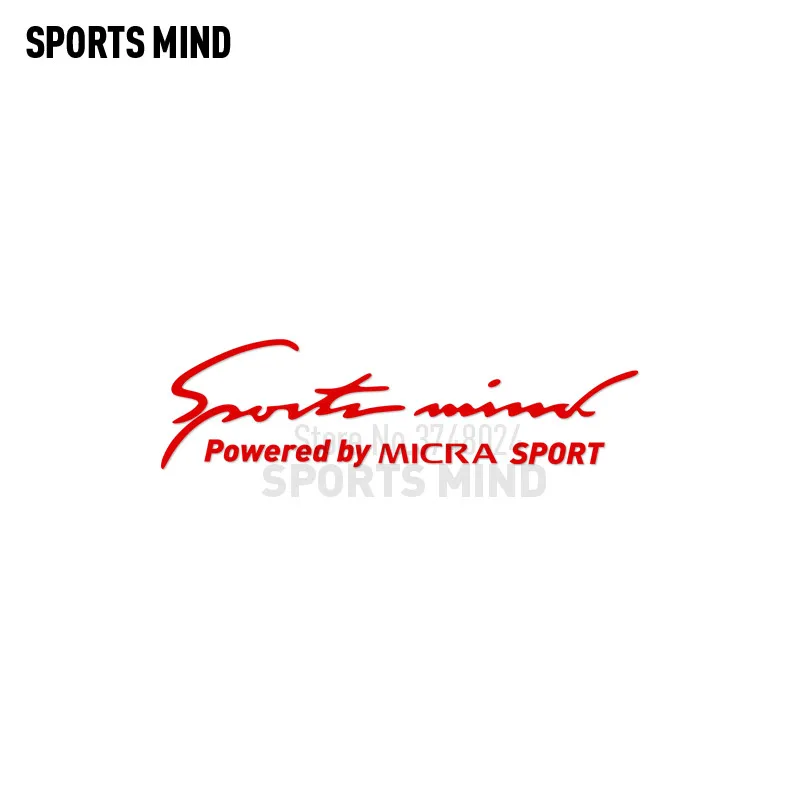 Customization Sports Mind Automobiles Car Door Sticker Decal Decoration For Nissan MICRA k12 k11 k13 nismo exterior Accessories |
