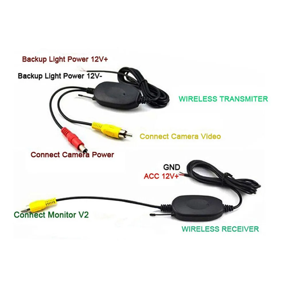 Беспроводной автомобильный комплект заднего вида 4 3 &quotTFT LCD монитор экрана