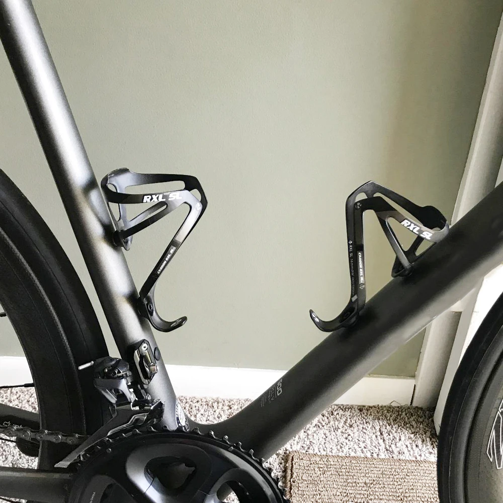 RXL SL держатель для воды велосипеда бутылки легкий менее 75 г Mtb черный/белый