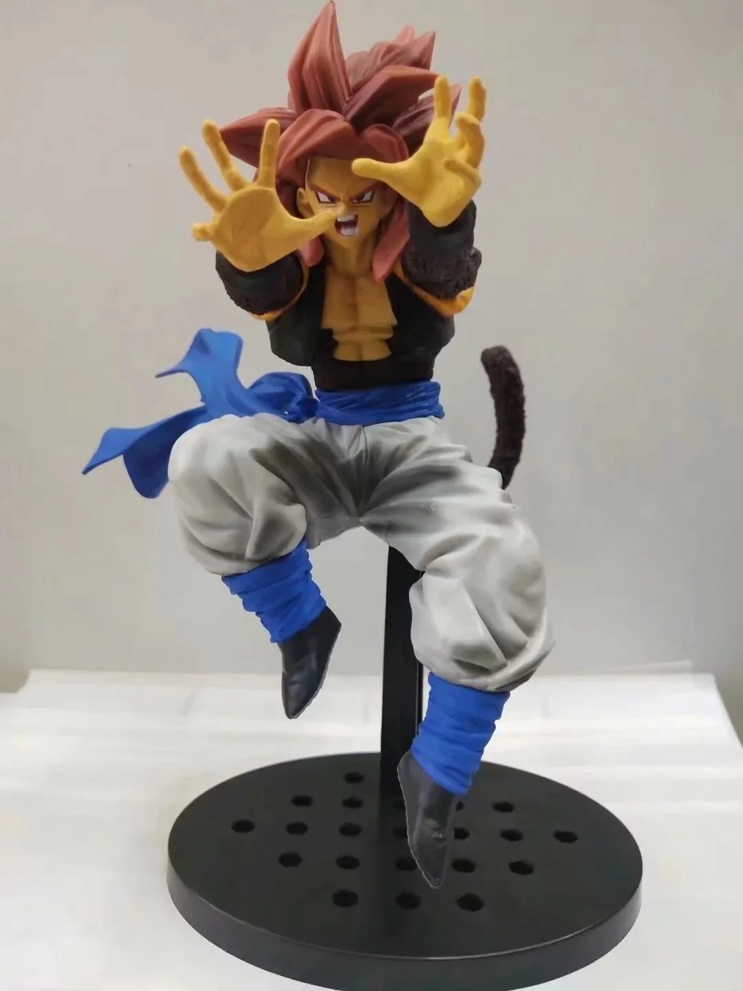 Драконий жемчуг супер конечный солдат Gogeta Kamehameha ПВХ фигурка Коллекционная