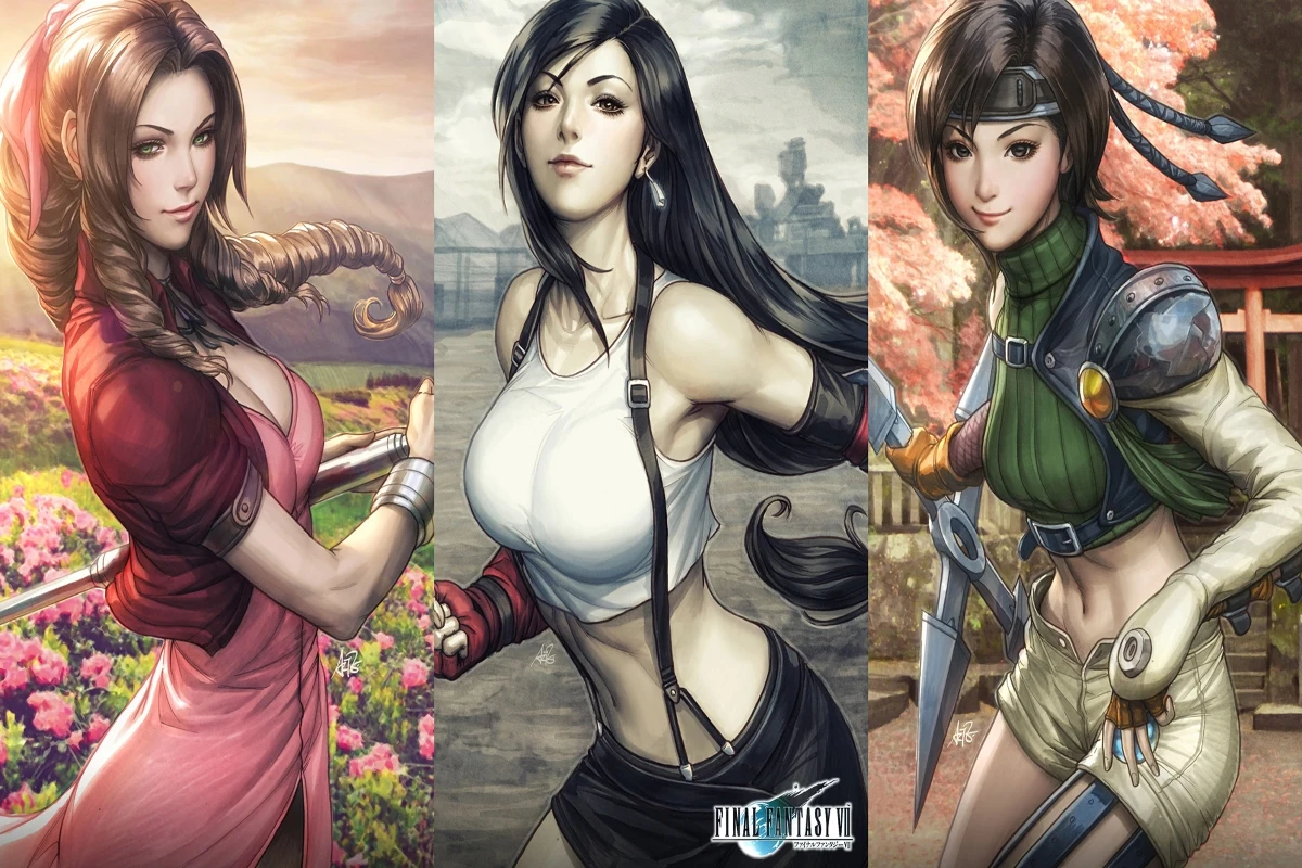 Настенный декор искусственная фантазия 7 дюймов Tifa Lockhart сексуальная девушка PQR76