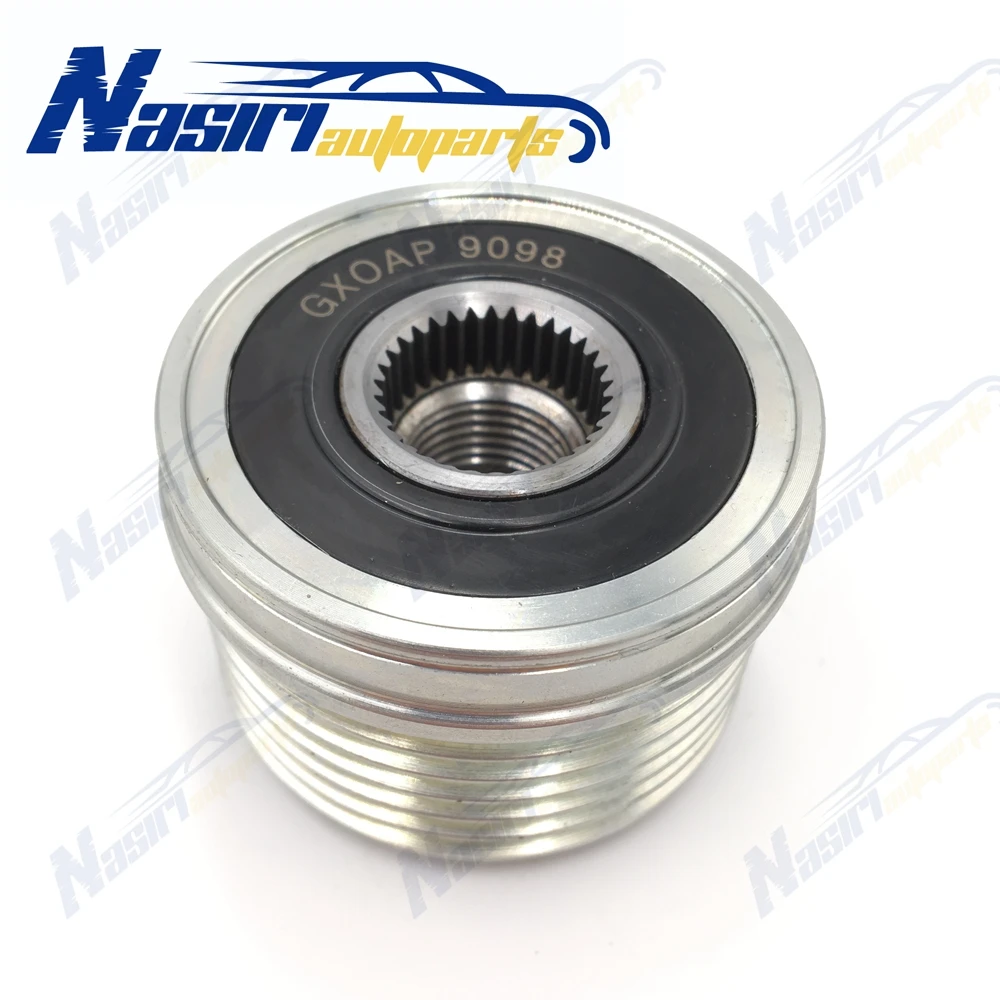 Шкив генератора для Ford Mondeo 1 8 2 0 16 В Petrol 2000 2007 535007410 57101 F 556615|pulley alternator|pulley 8pulley |