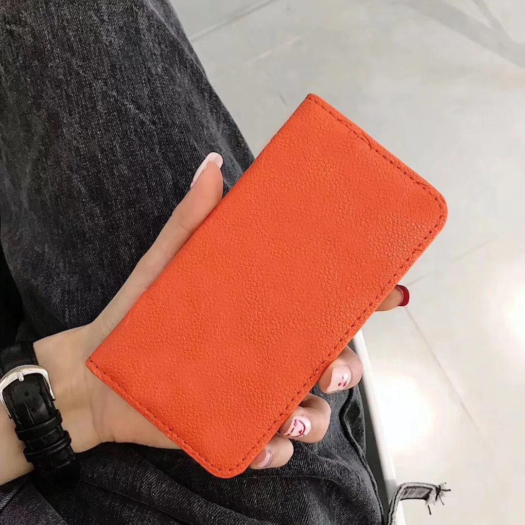 with logo trend fashion luxury monogram leather wallet case flip phone cover for iPhone 6 7 8 Plus X XS for iPhone XR XSMAX case