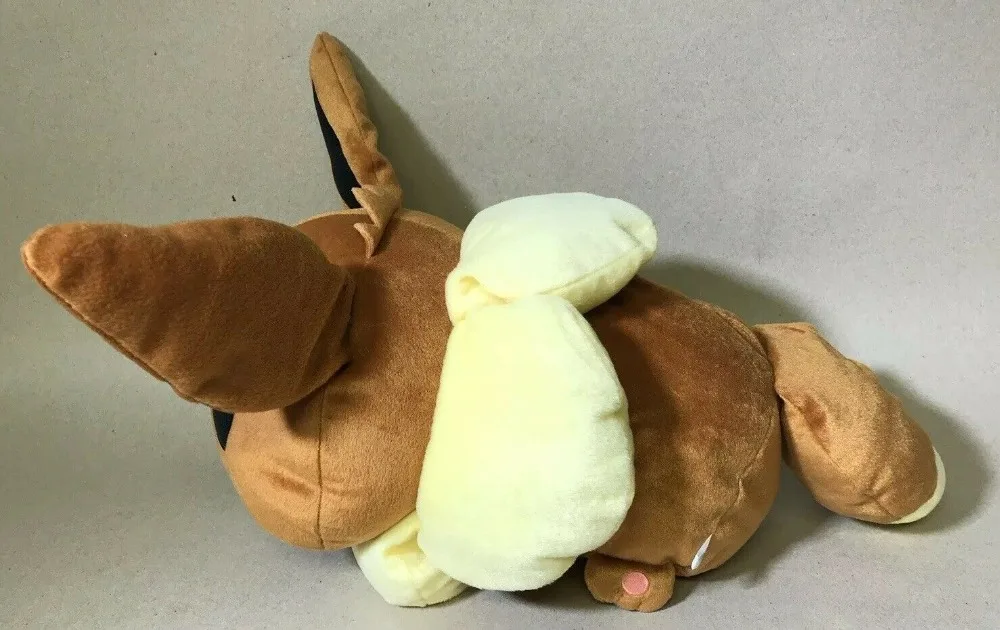Новая аутентичная коллекция Eevee Kororin Friends Mechade Eevee Sun Moon плюшевые игрушки в подарок большие 35 см